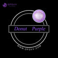 Ofovv Eye Circle Lens Donut Purple Colored Contact Lenses V6203£¨1 YEAR£©